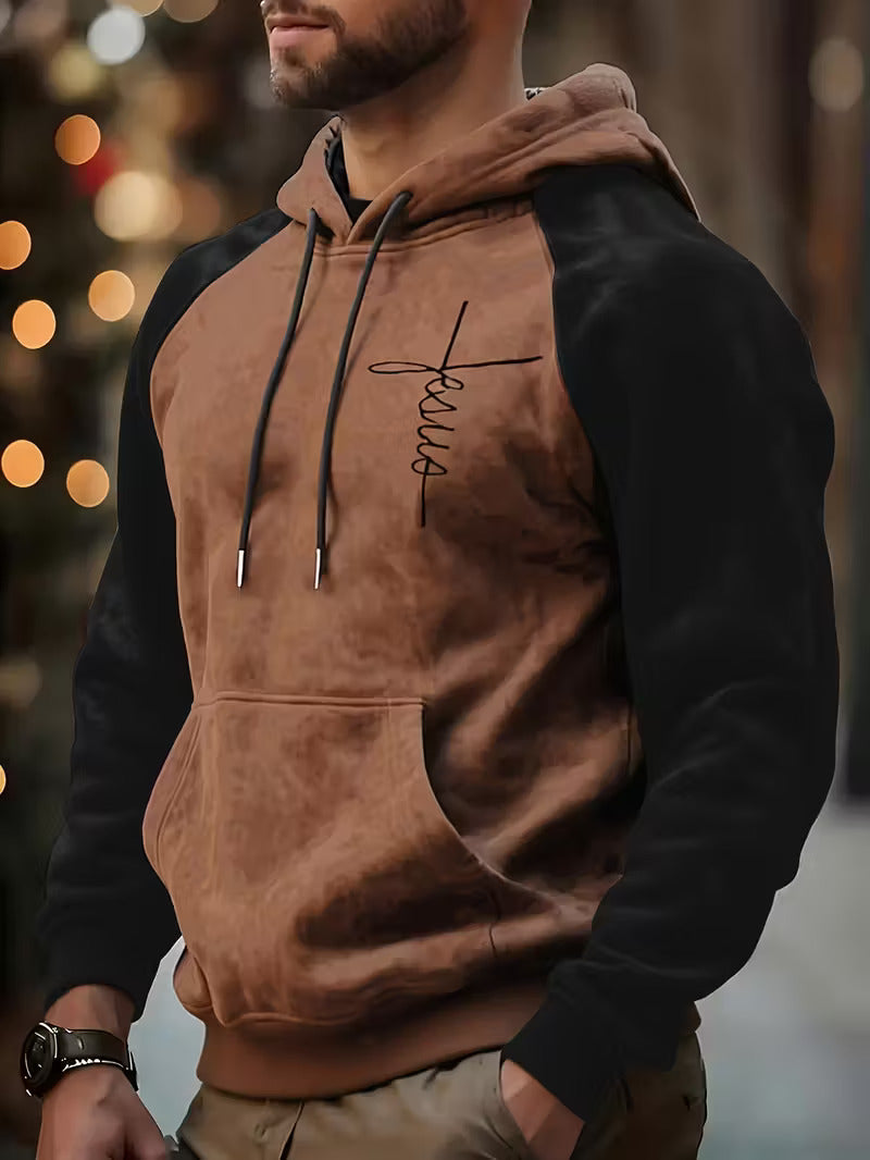 DELTOSTIN Brown & Black Signature Hoodie